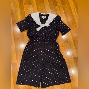 80’s Willow Polka Dot Romper